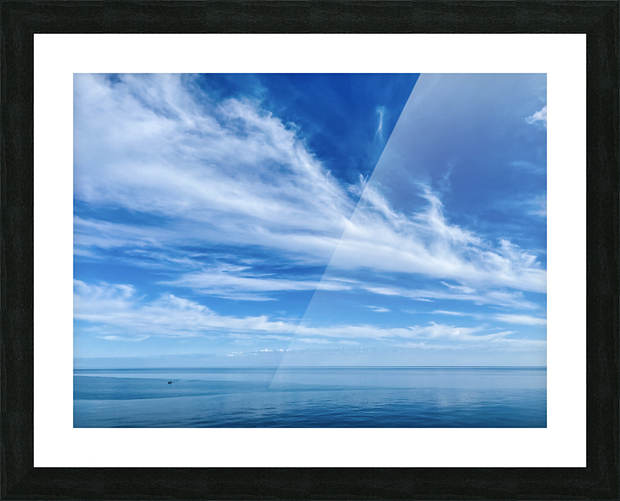 Windswept Skies Picture Frame print
