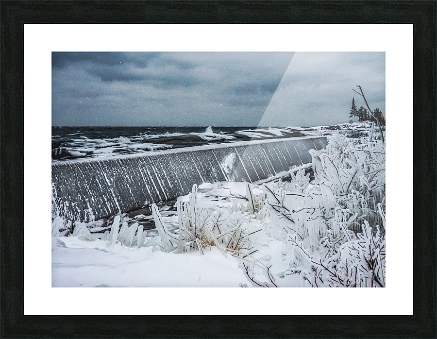 Saturnine Freeze Picture Frame print