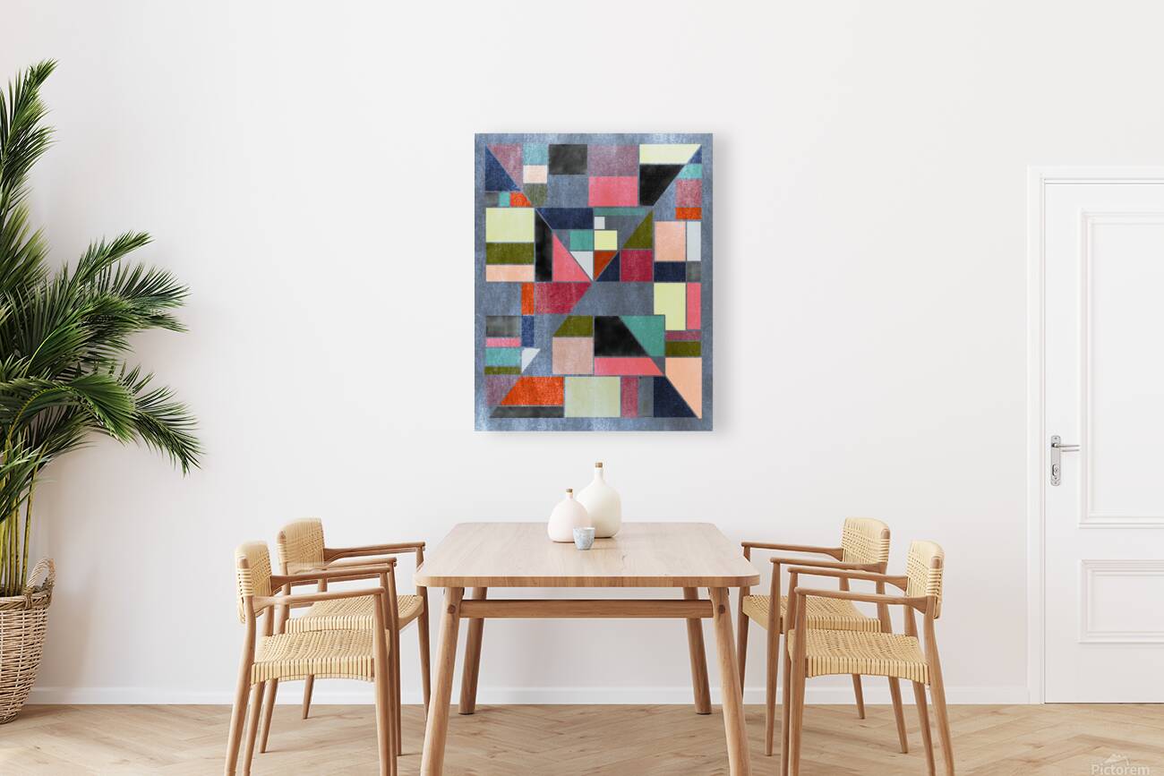 Abstract Geometry Mosaic 1 Reproduction