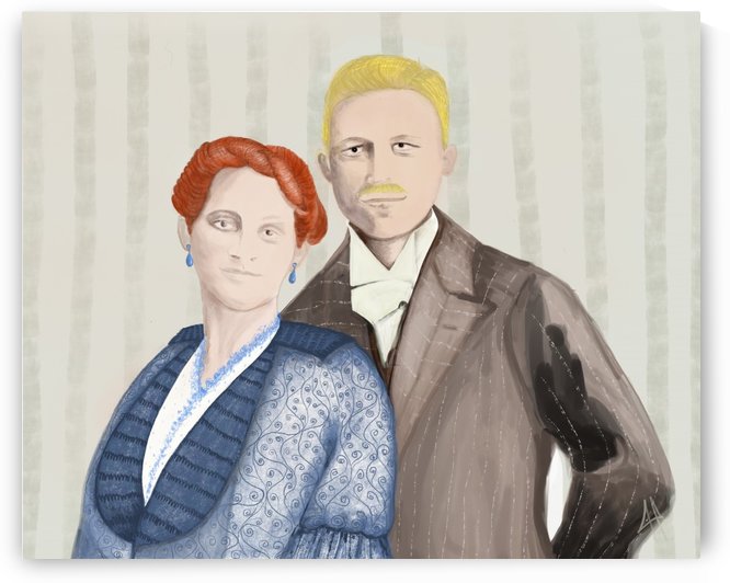 Louise and Franck by CLAUDIA BRANDES