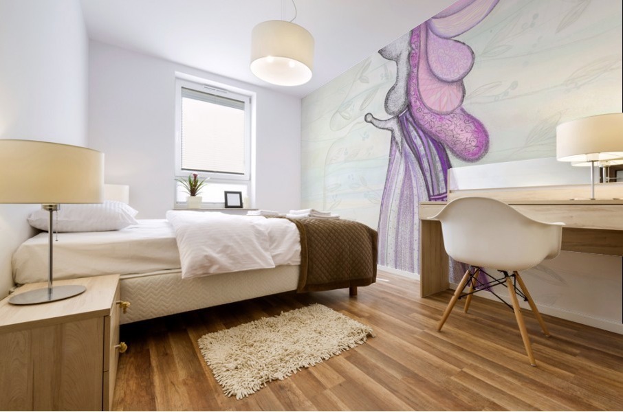 Secret lover Mural print
