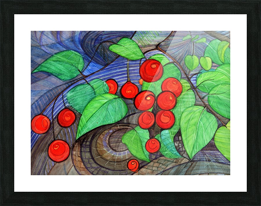 Frutos rojos Picture Frame print