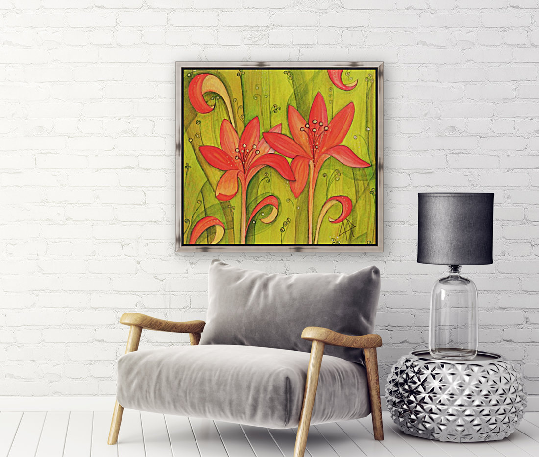 Orange lily´s Reproduction
