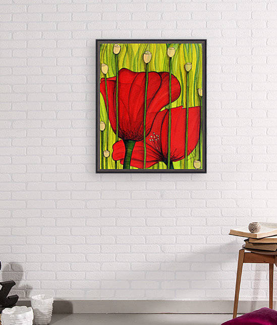 Coastal poppies by CLAUDIA BRANDES