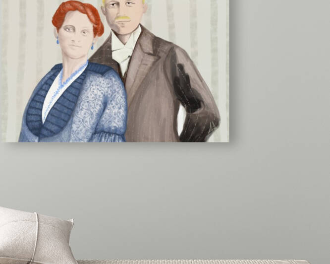 Louise and Franck by CLAUDIA BRANDES