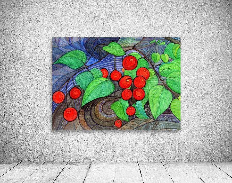 Frutos rojos Wall Preview