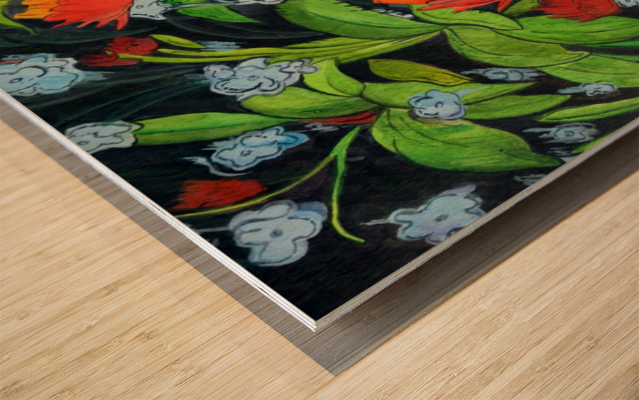 Chinitas Wood print
