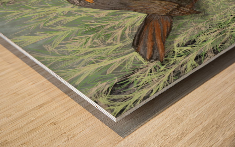 Chucao Wood print