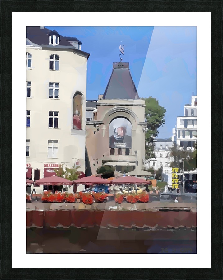 BERLIN_View  047 Picture Frame print