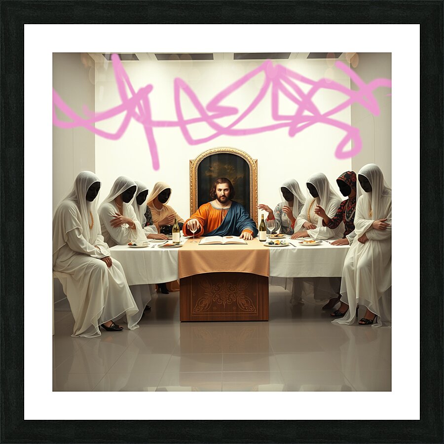 sweet jesu Picture Frame print