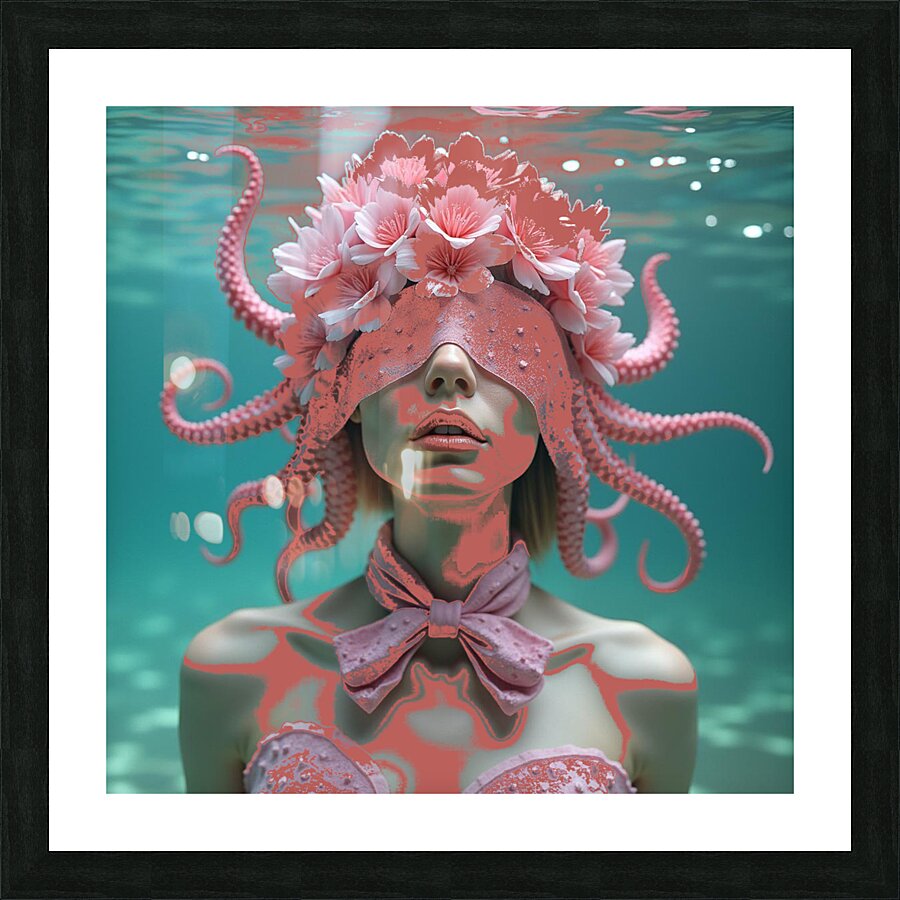 octoupus Picture Frame print