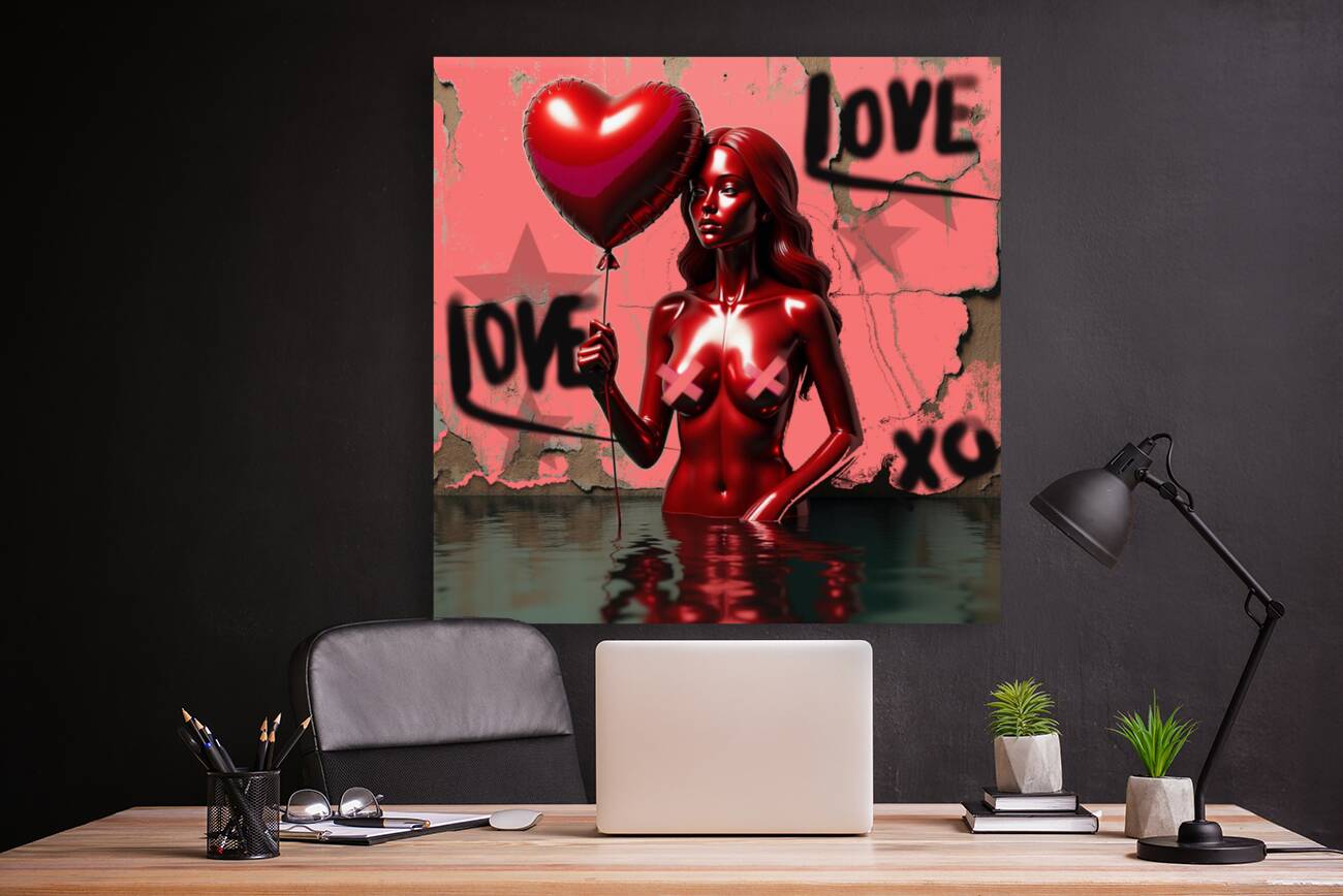 lady heart Reproduction