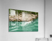 Whirlpool Rapids From Above Acrylic Print