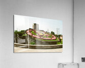 The Floral Clock Acrylic Print