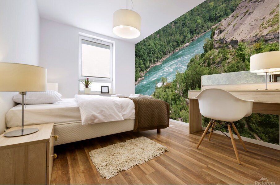 The Niagara River Mural print