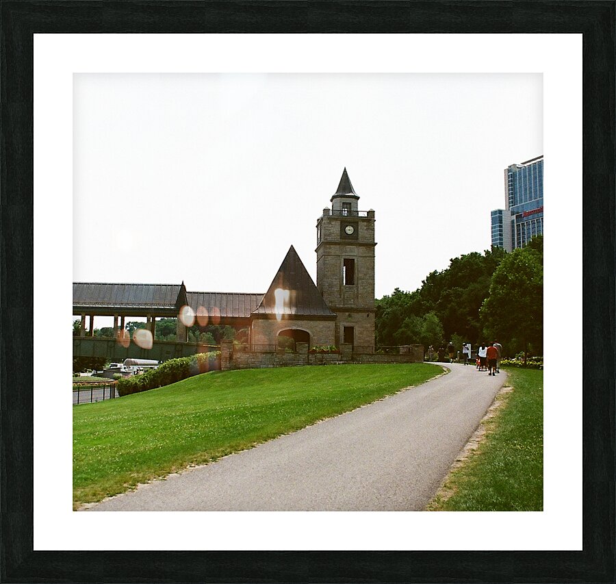 To The Falls Picture Frame print
