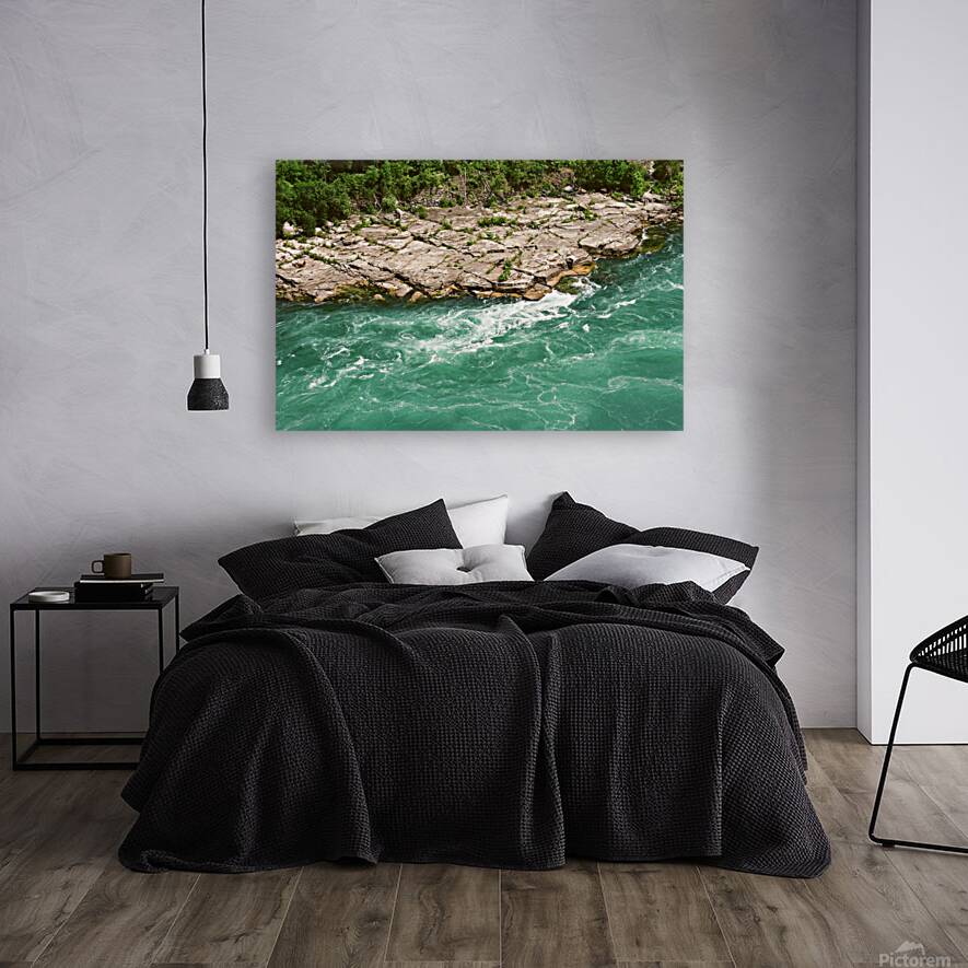 Whirlpool Rapids From Above Reproduction