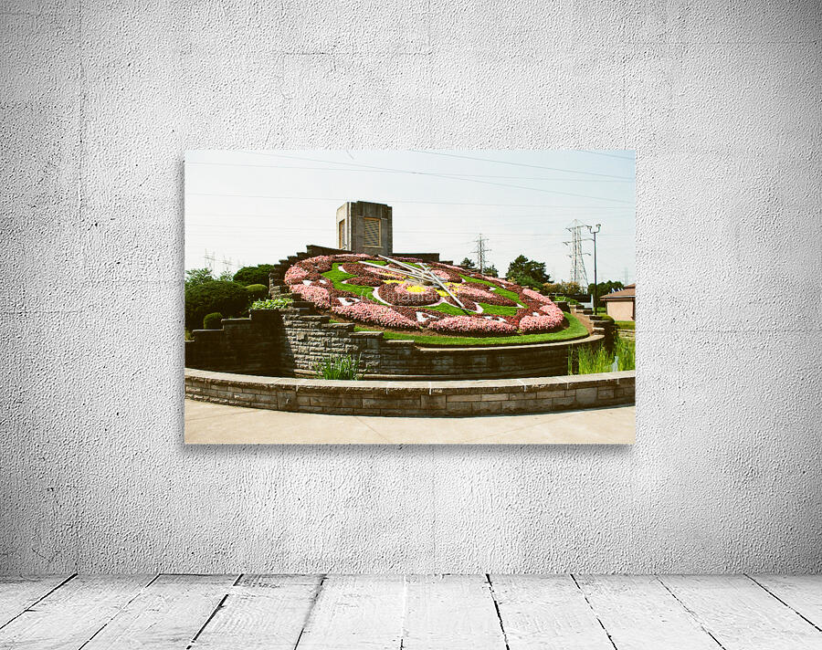 The Floral Clock Wall Preview