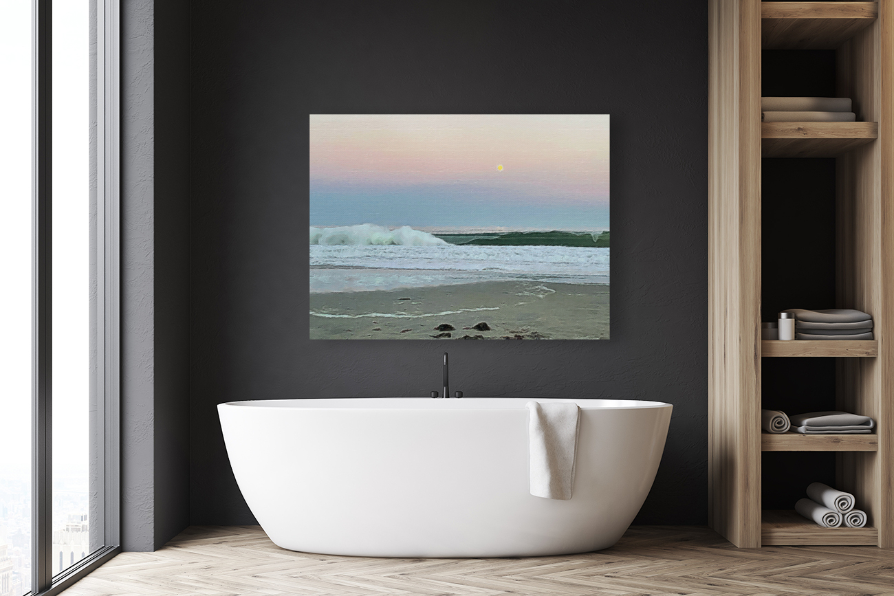 Ocean Waves Artwork Reproduction