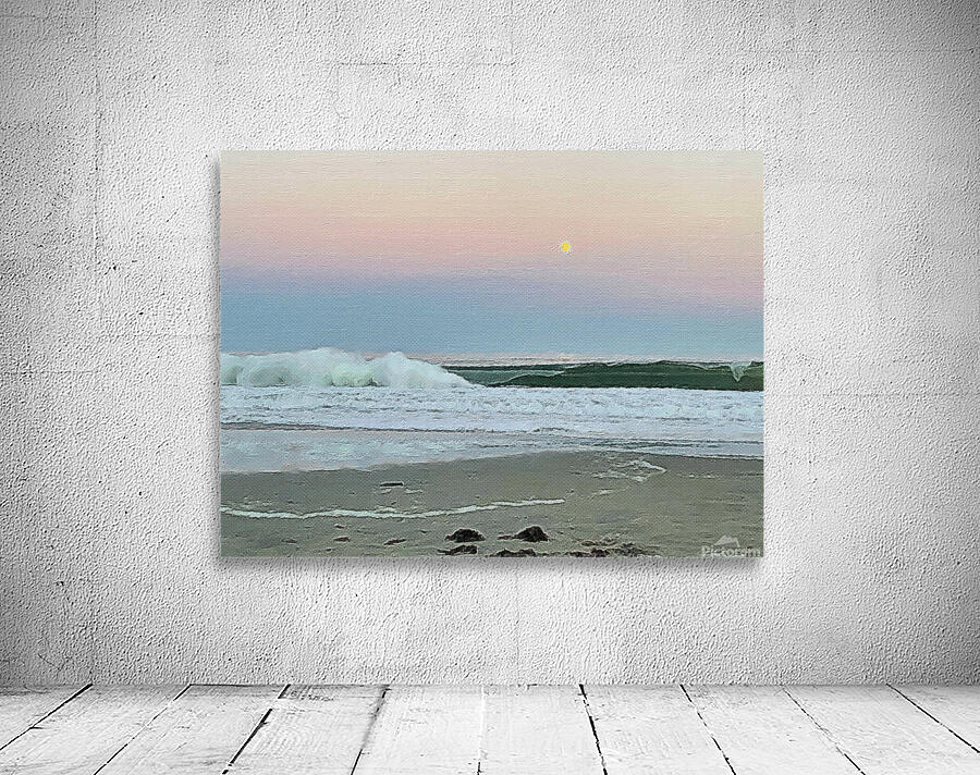 Ocean Waves Artwork Wall Preview