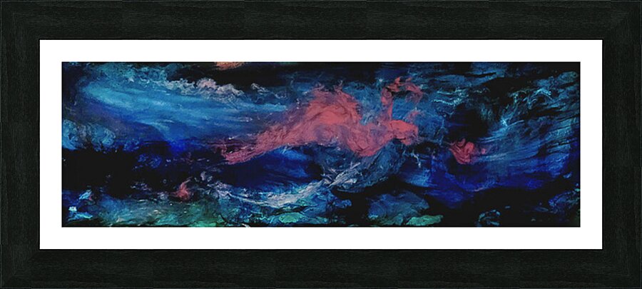 Night Sky Vibes Picture Frame print