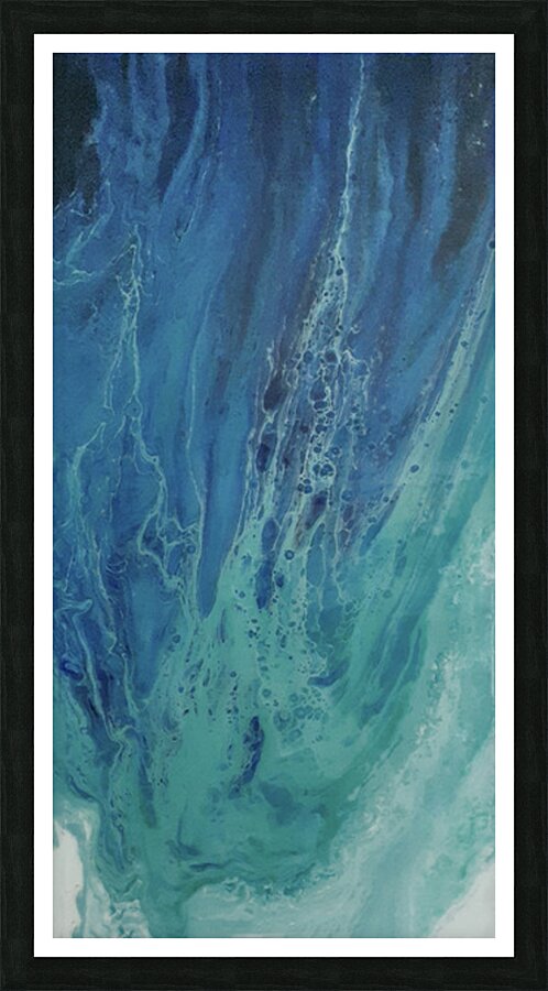 Oceanic Vibes Picture Frame print