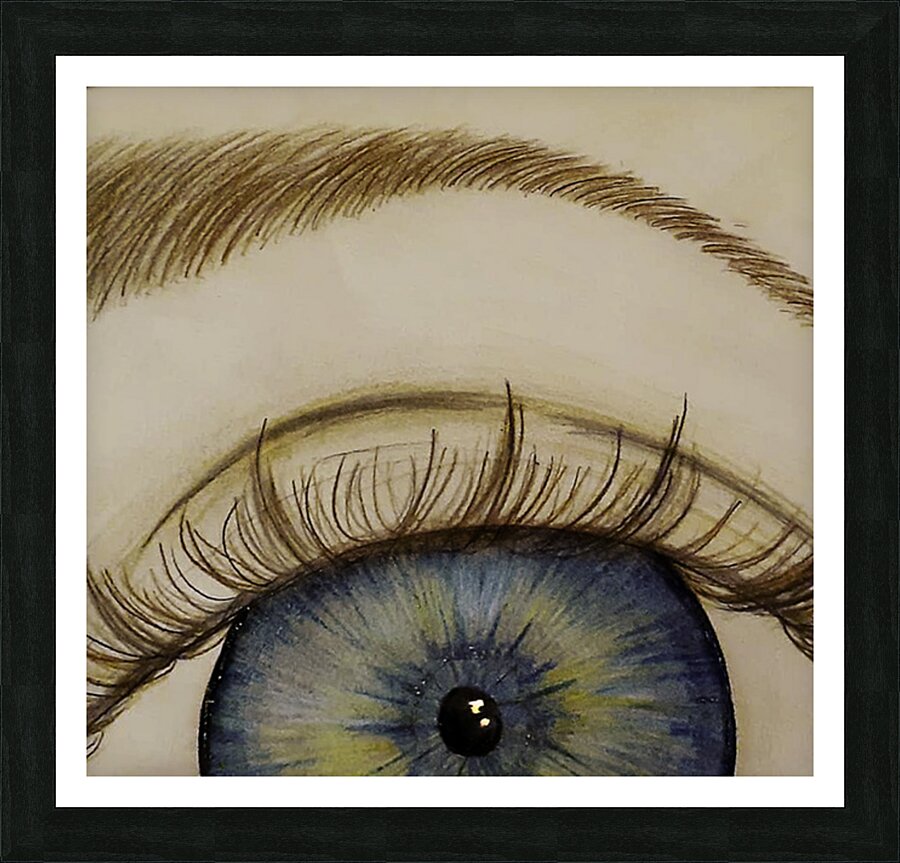 Good Eye Picture Frame print