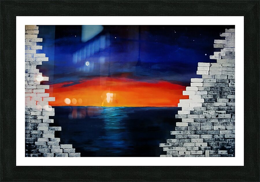 Escape Picture Frame print