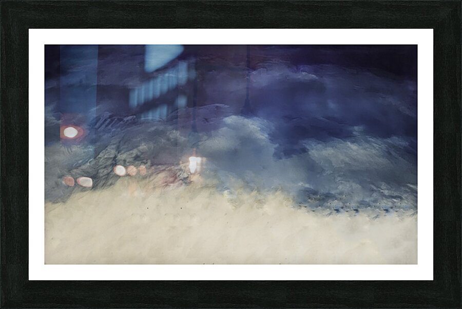 Beach View Too Picture Frame print