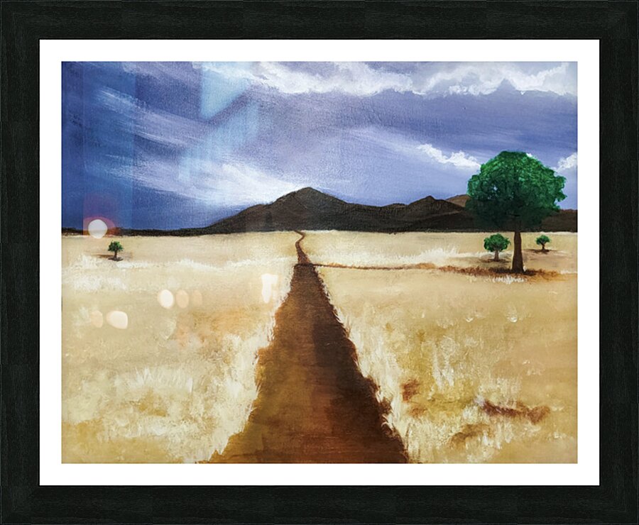 Somewhere in Namibia Picture Frame print