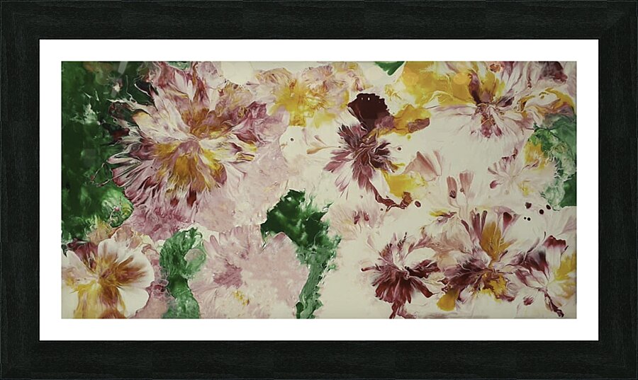 Flowers Picture Frame print