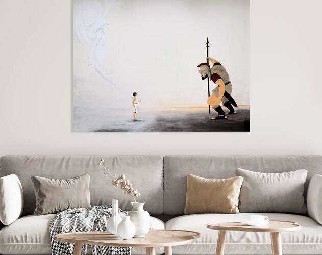 David and Goliath by Jennifer Record