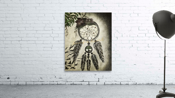 Flower Dreamcatcher Wall Preview