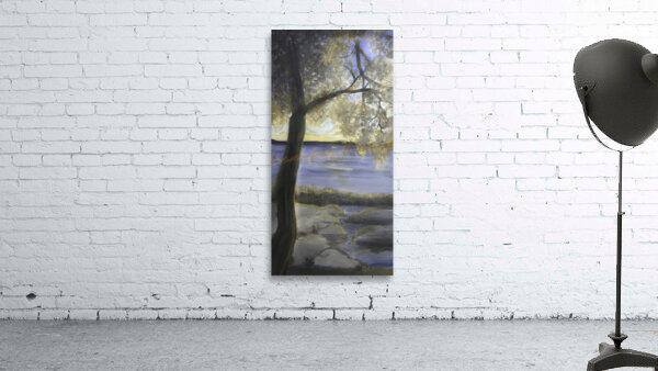 Sunset Lake Wall Preview