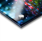 Tilt shift macro illustration of dark Acrylic print