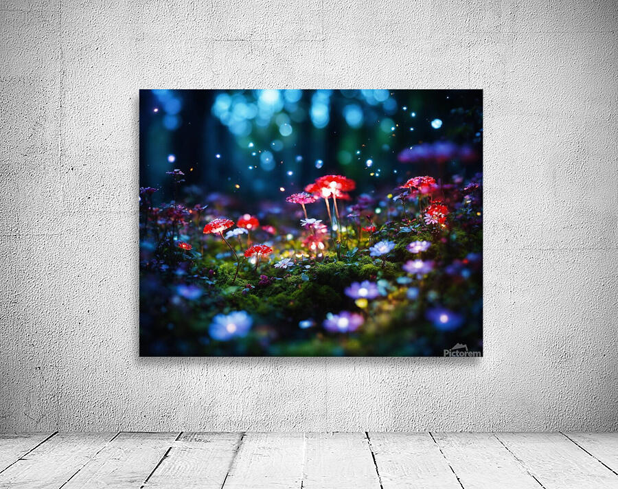 Tilt shift macro illustration of dark Wall Preview