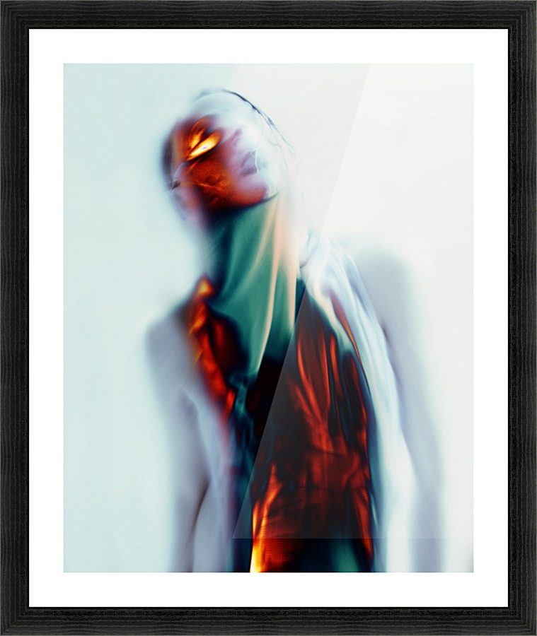 Double Exposure Serie Picture Frame print