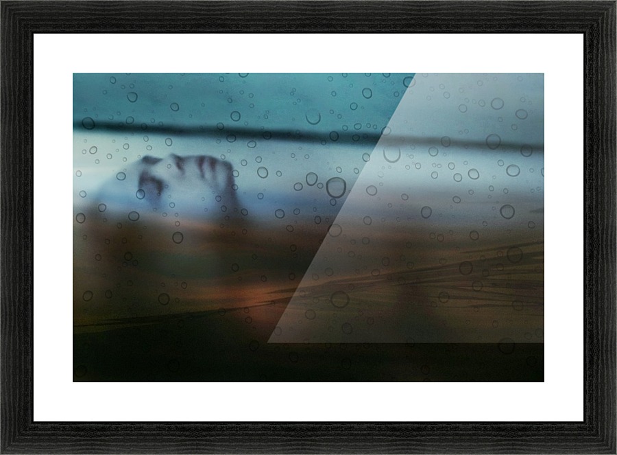 Double Exposure Serie Picture Frame print