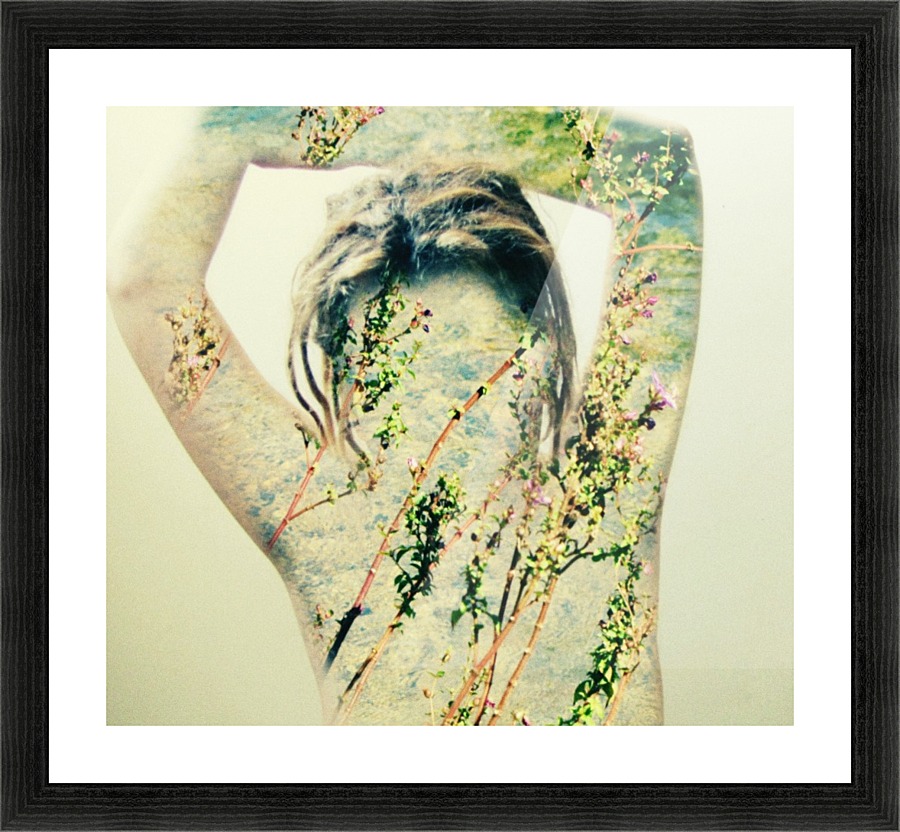 Double Exposure Serie Picture Frame print
