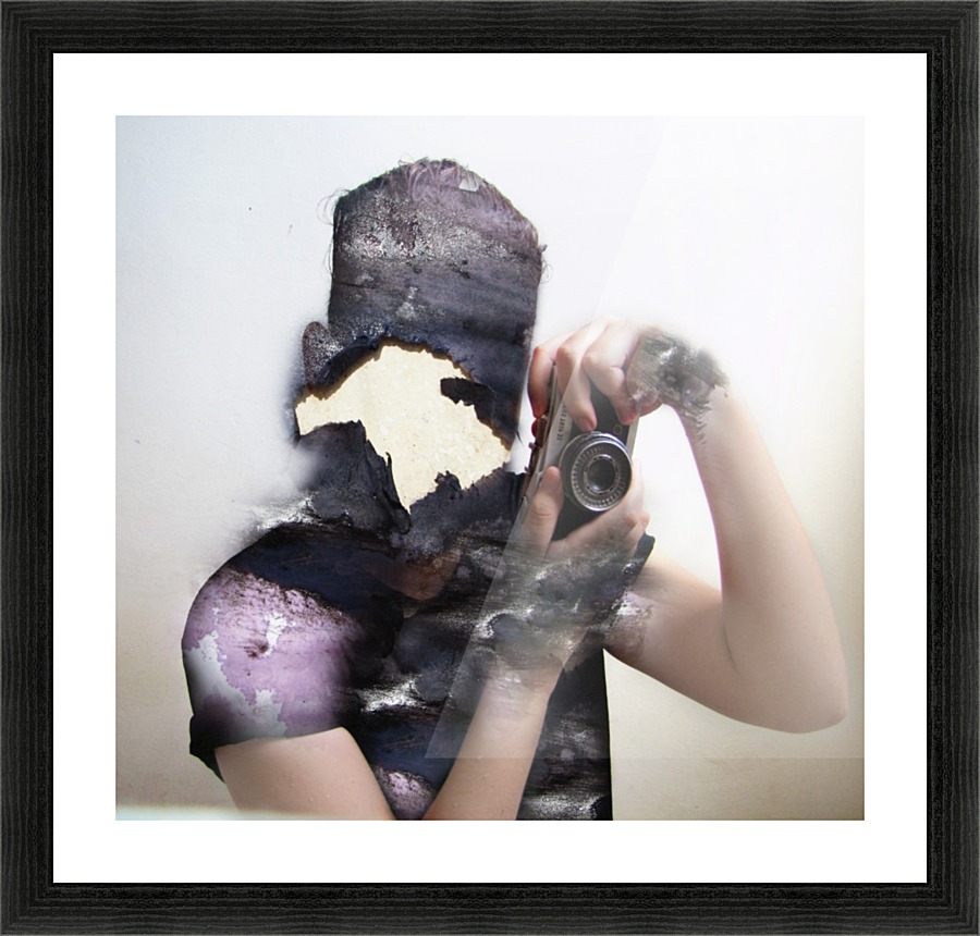 Double Exposure Serie Picture Frame print