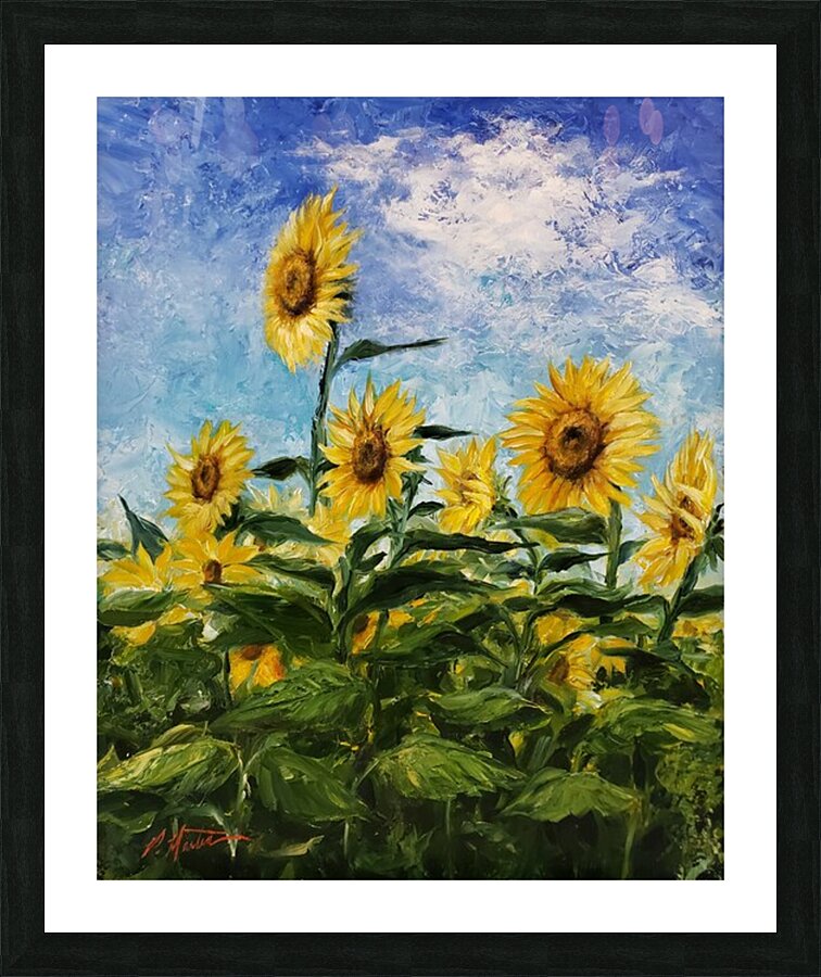 Defying the Western Wind Picture Frame print