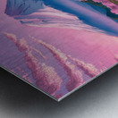 A cinematic painting reminiscent of Van Goghs style Metal print