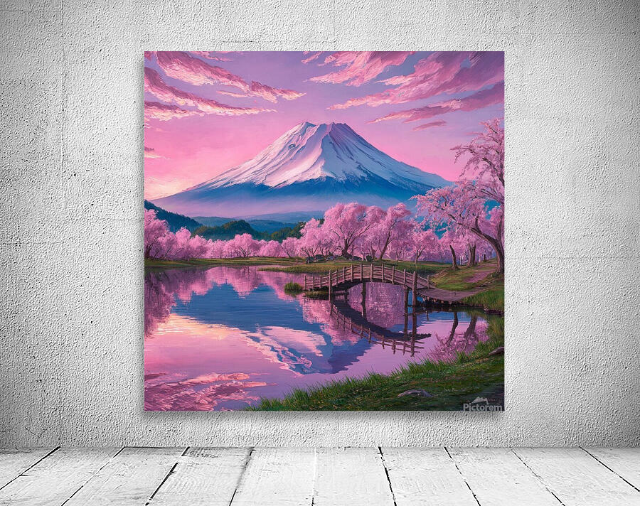 A cinematic painting reminiscent of Van Goghs style Wall Preview