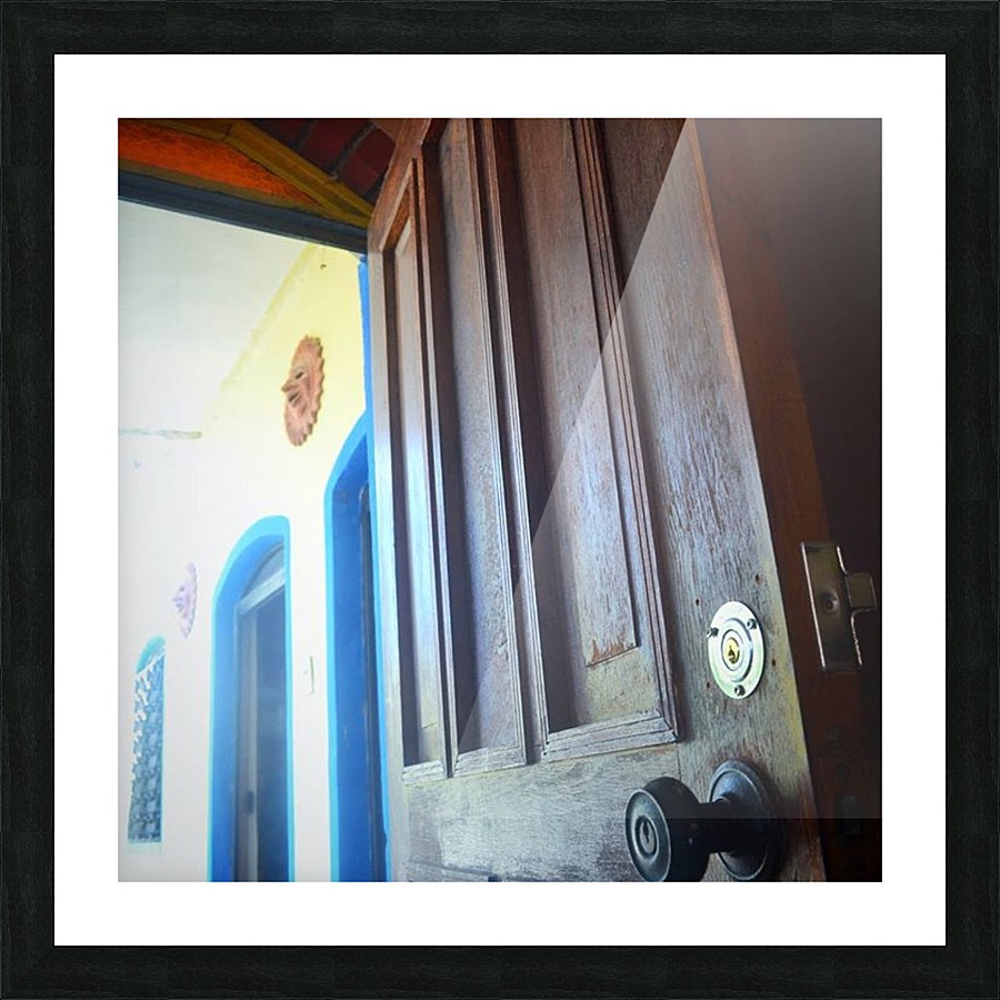 Opening Doors Picture Frame print