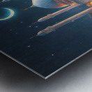 Moslem Mosque Crescent Stars Islamic Painting 7 Metal print