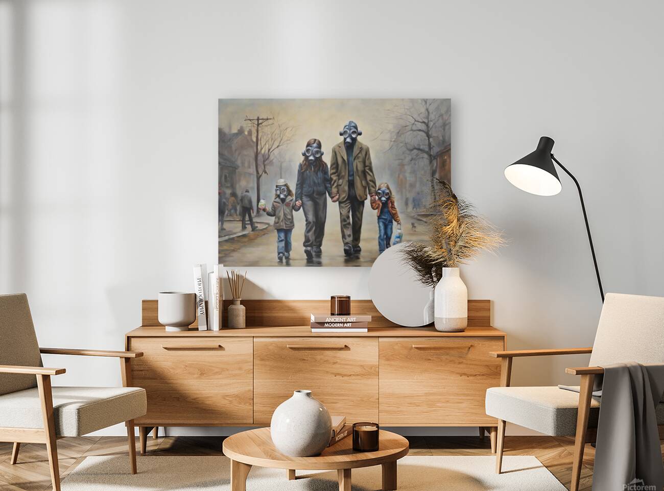 Taking Children To School  1 - Road To Earth Day Reproduction