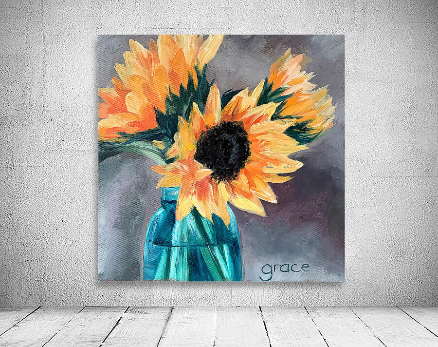 MorningSunflowers Wall Preview