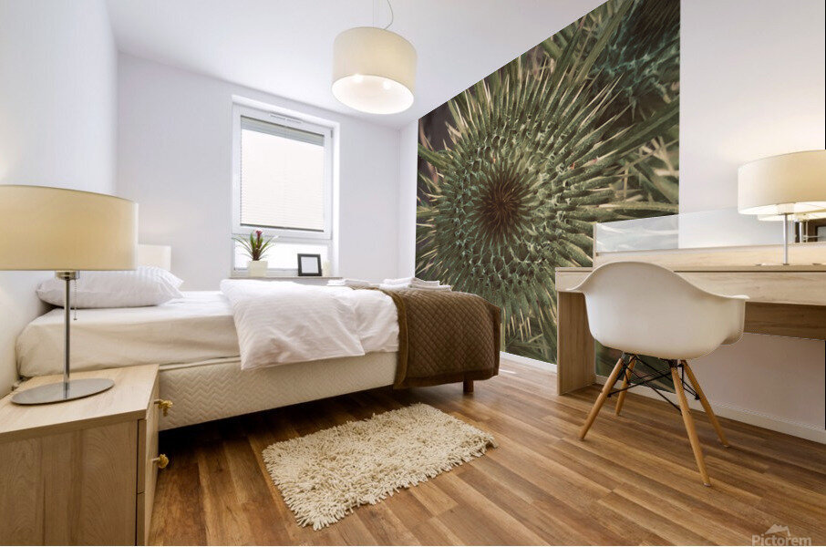 thistle Mural print