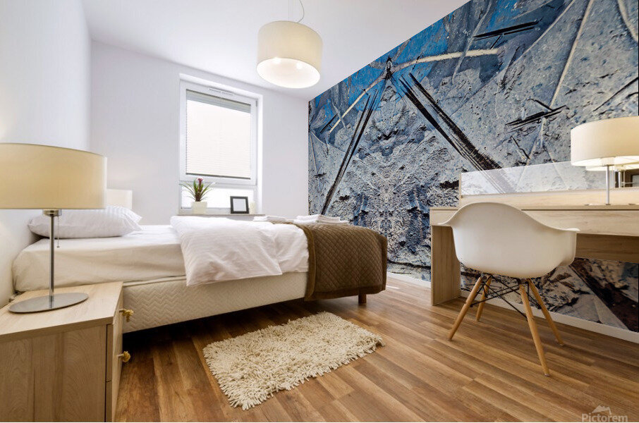 triangle Mural print
