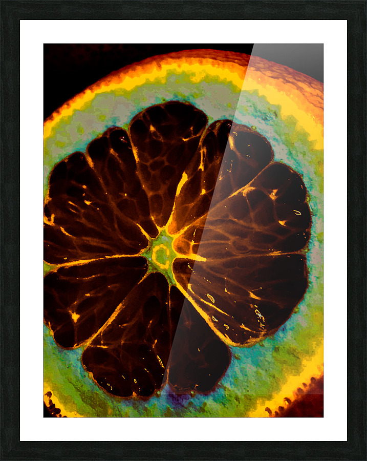 orangecrush Picture Frame print